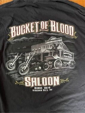 Bucket of Blood Saloon Virginia City Tee XL